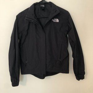 Black North Face Rain Coat